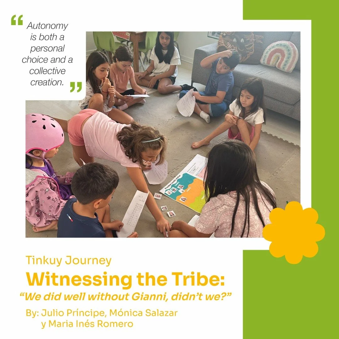 What happens in a Studio when there is no Guide?

While Gianni was attending the Acton Summit in El Salvador, three Mapaches stepped in to observe the Studio at Tinkuy.

What did they notice? What surprised them?

Read their reflections in the full b