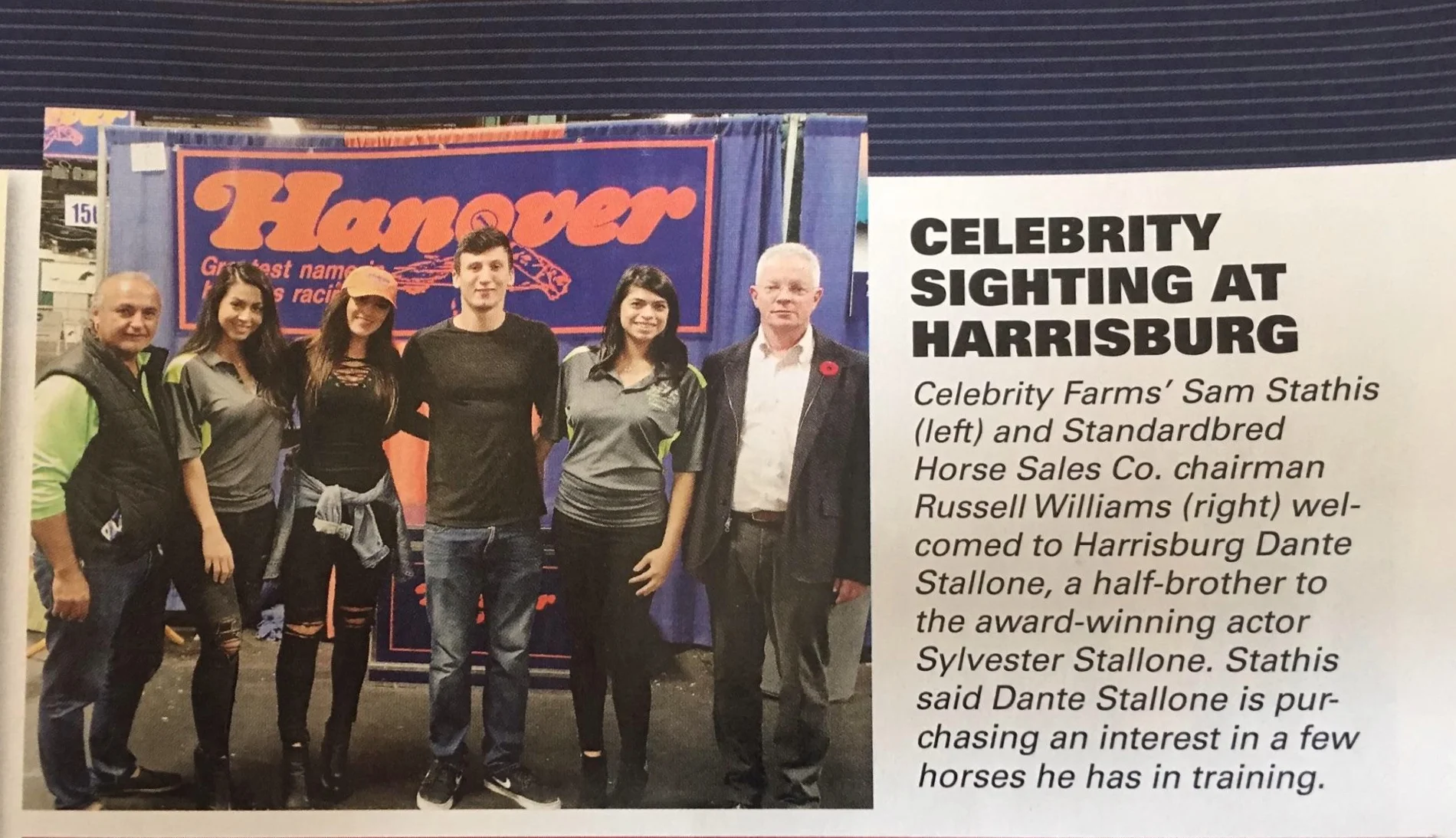 Celebrity Sighting at Harrisburg