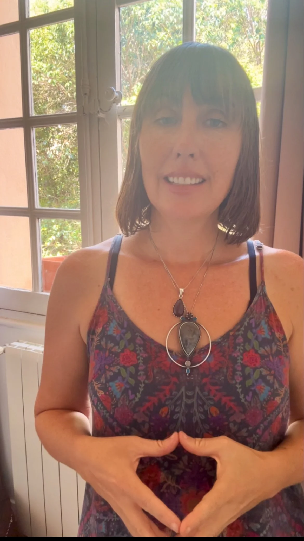 Maureen Walsh, visionary artist and energy guide, featured in a Voyage Ohio interview.
