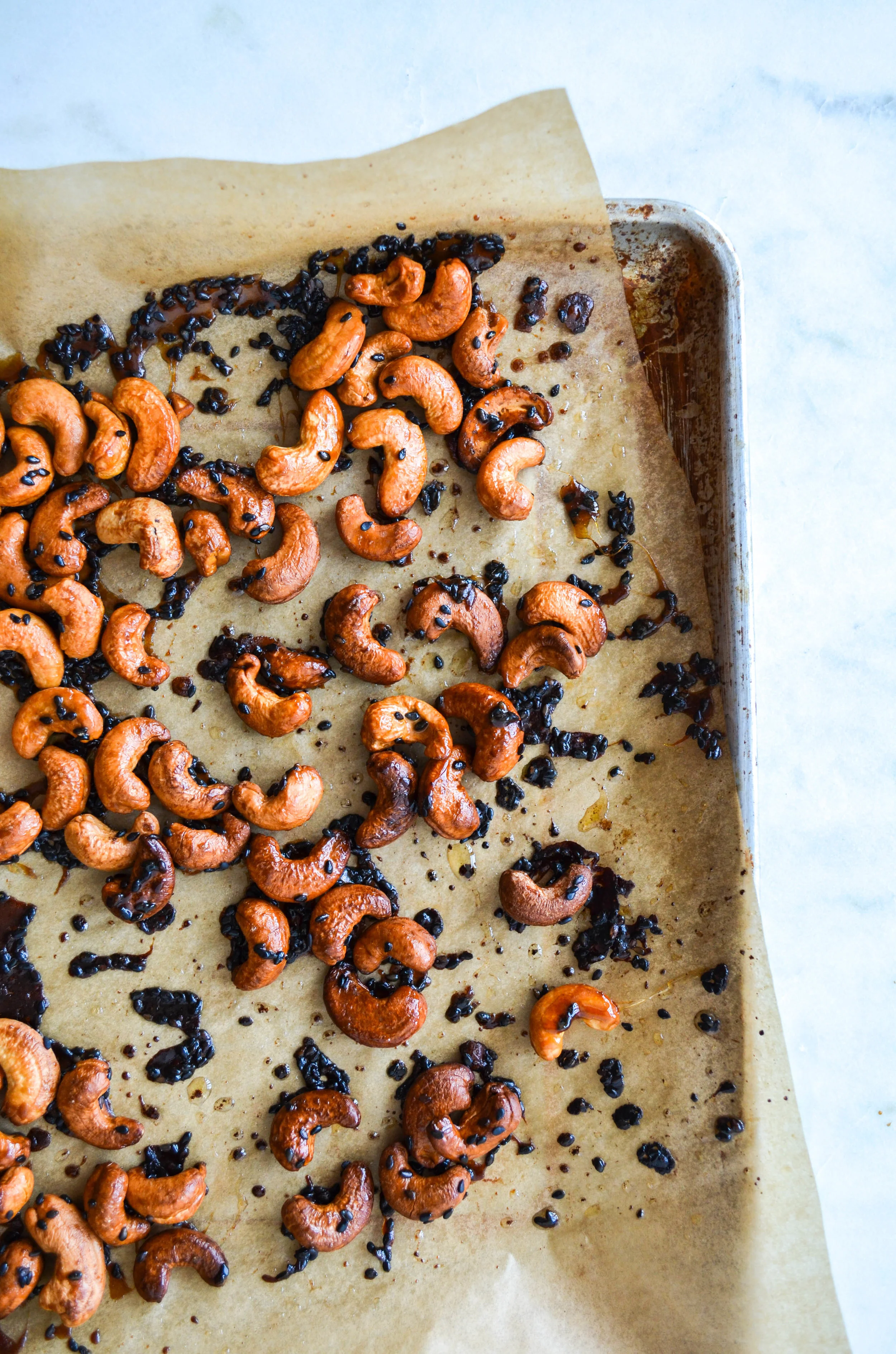 snacks by Shira: sesame cashews