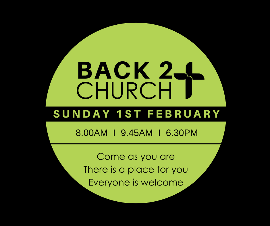 Back 2 Church Sunday