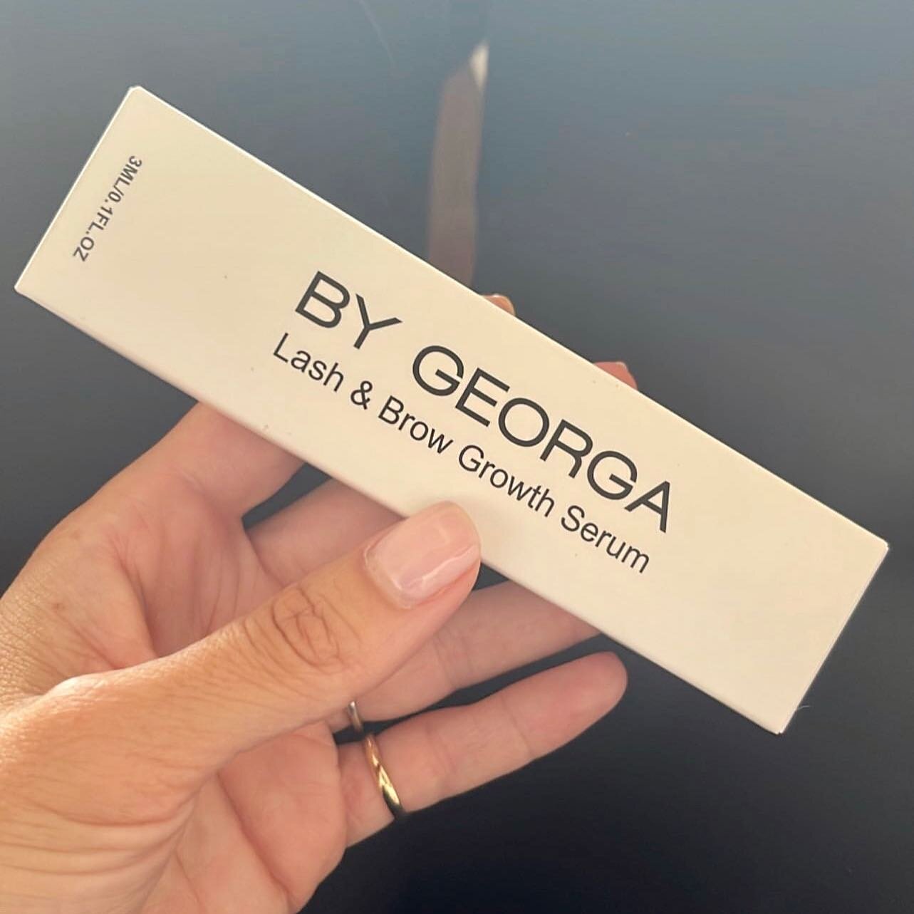 BY GEORGA Lash &amp; Brow Growth Serum now available to purchase online!