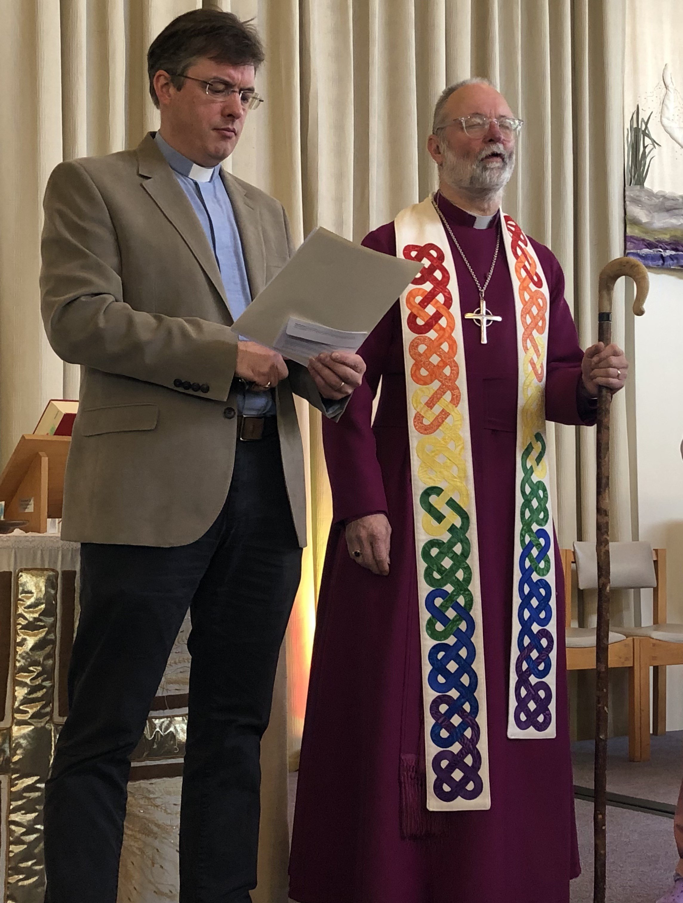Formal Licensing of Revd Steve Hallett as our Associate Minister