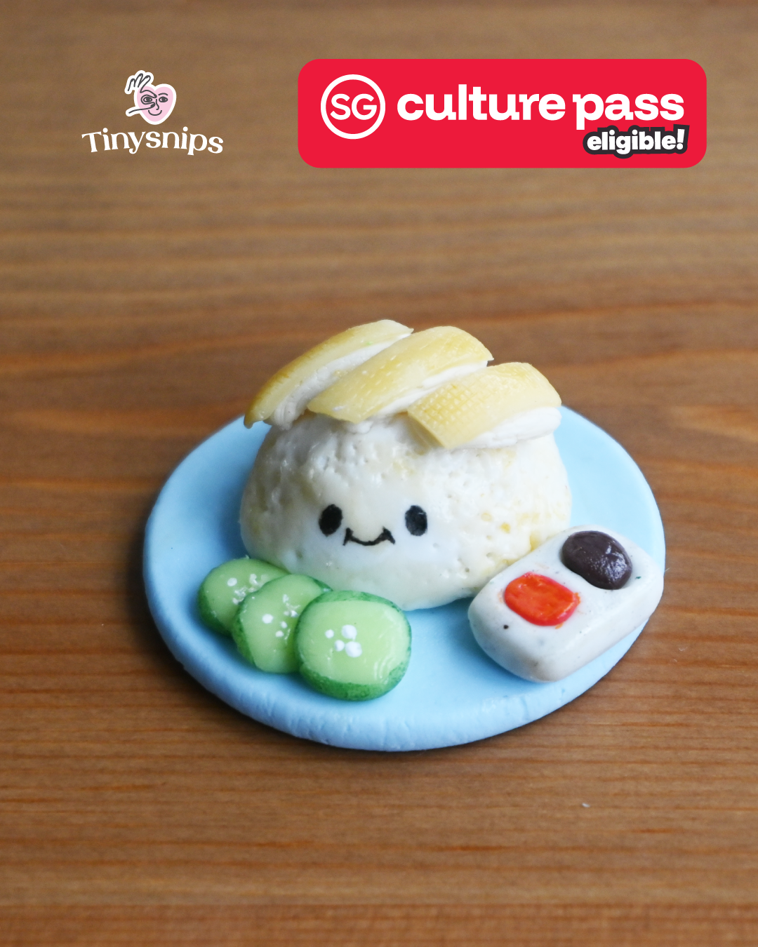 Mini Chicken Rice Desk Buddy