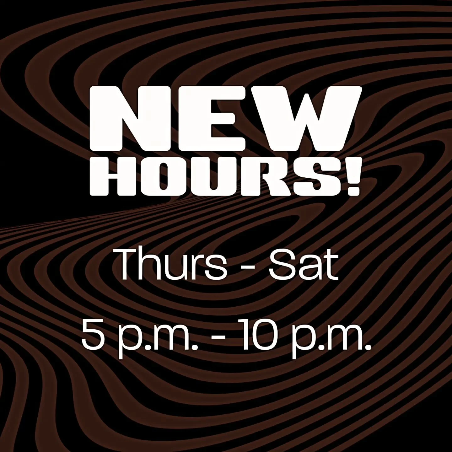 Hello! We're streamlining our hours a little bit, starting with opening at 5pm on each of our current opening days.

Stay tuned because we'll be expanding our days shortly!

Cheers!

#birdstreet #downtownlemoore