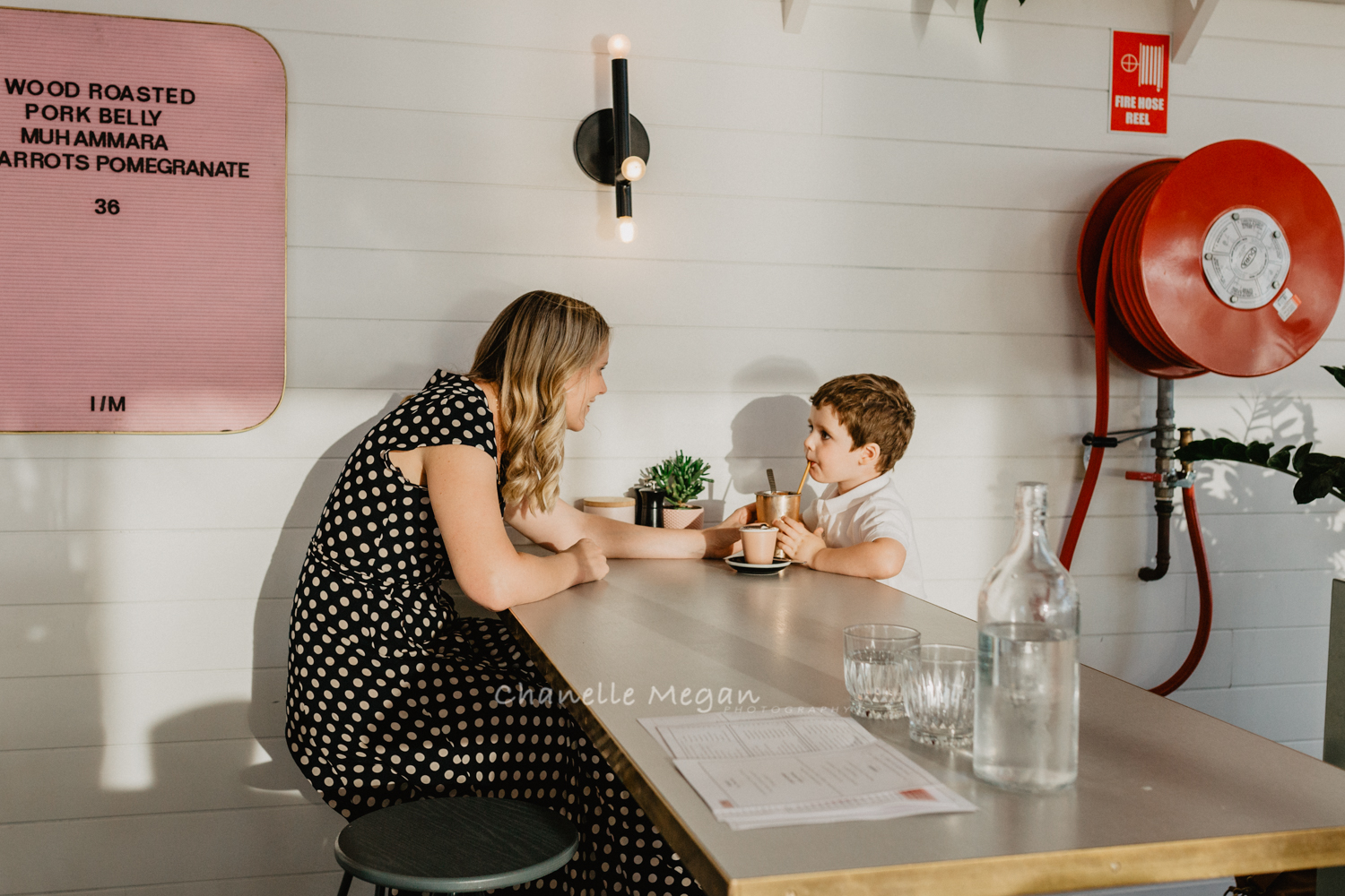 perth local, photography session in a cafe by Chanelle Megan Photography