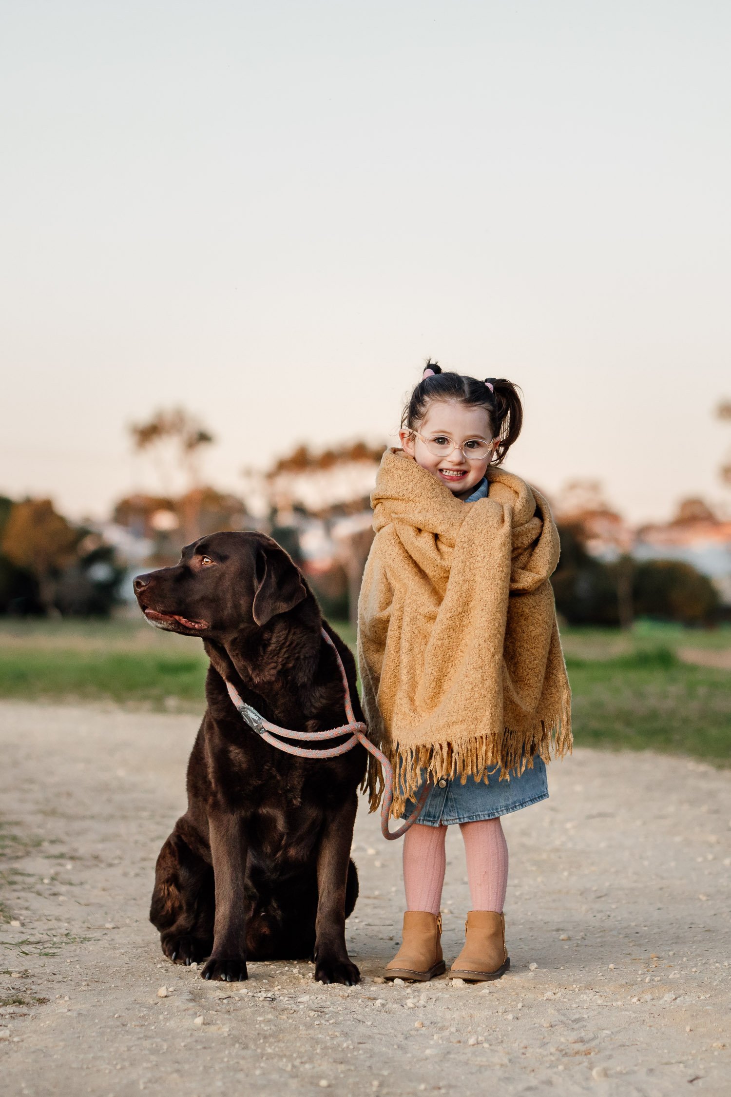 Perth Pet and Dog photographer loves it when the kids want photos with their beloved pet too.