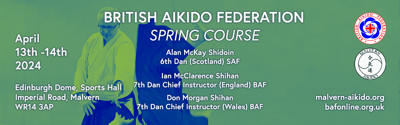 British Aikido Federation Spring Course 2024