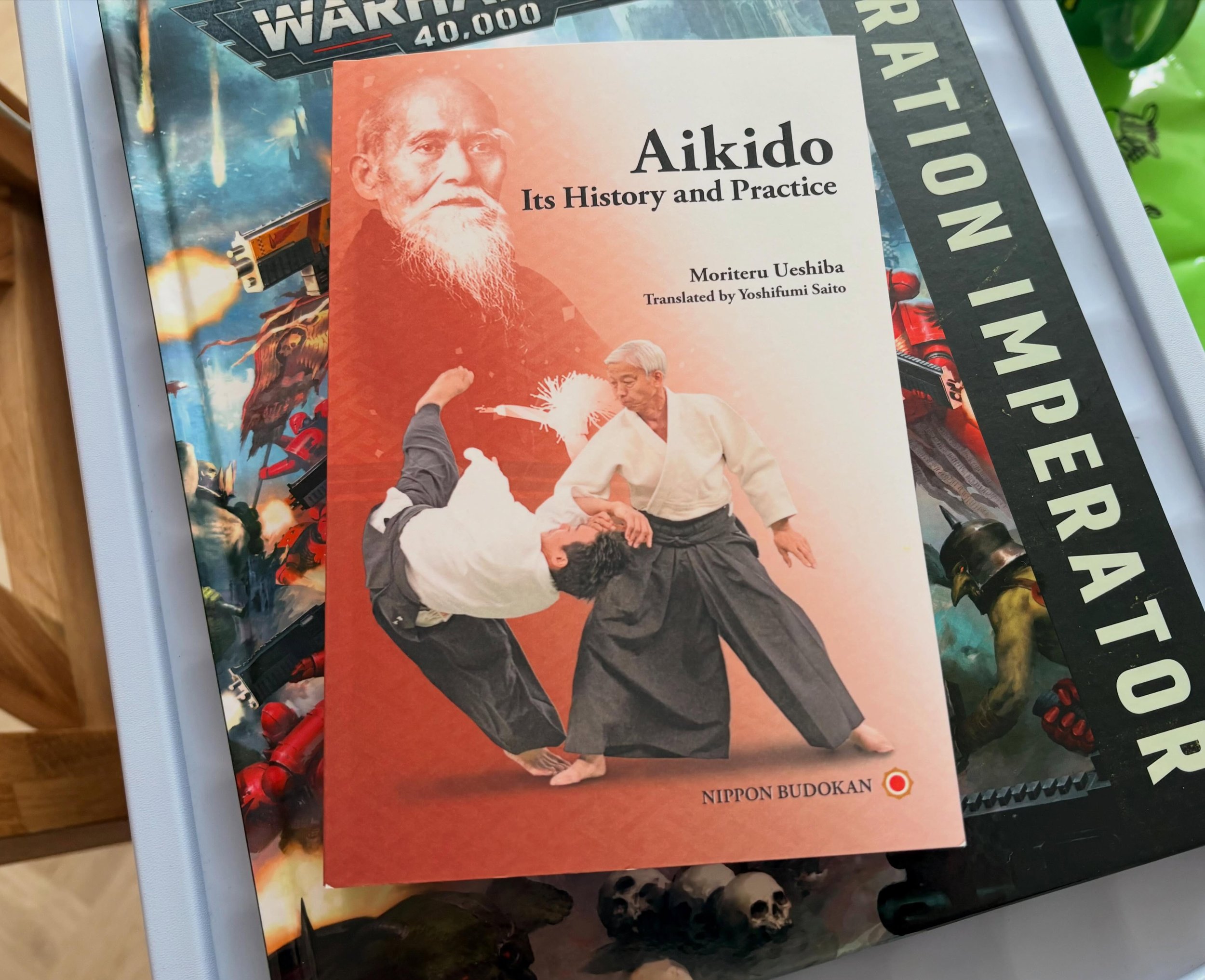 We have decided to cancel this weeks classes because of the heat, best to be safe. Take care folks and we will see you next week.

P.S. Got this book from Nippon Budokan, it is very good!

#cardiffshobukanaikido