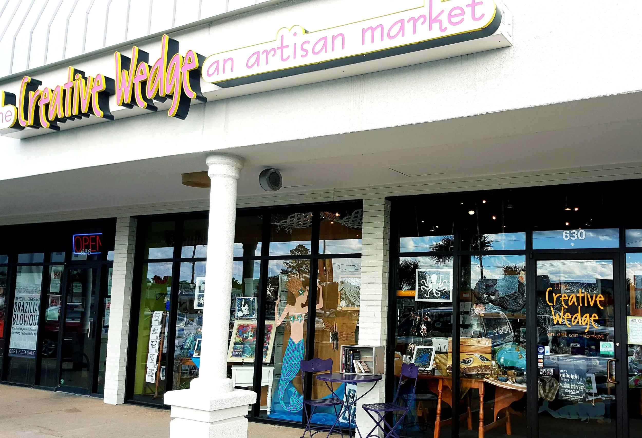The Creative Wedge storefront