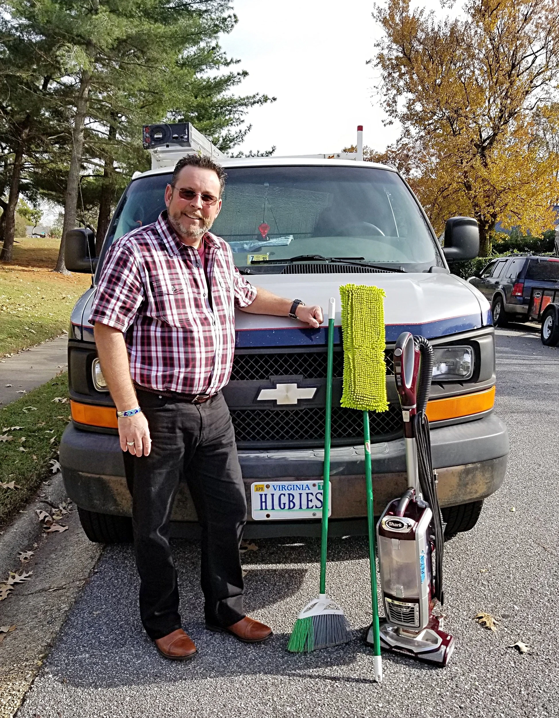 Scott Higbie, owner of Higbie Services