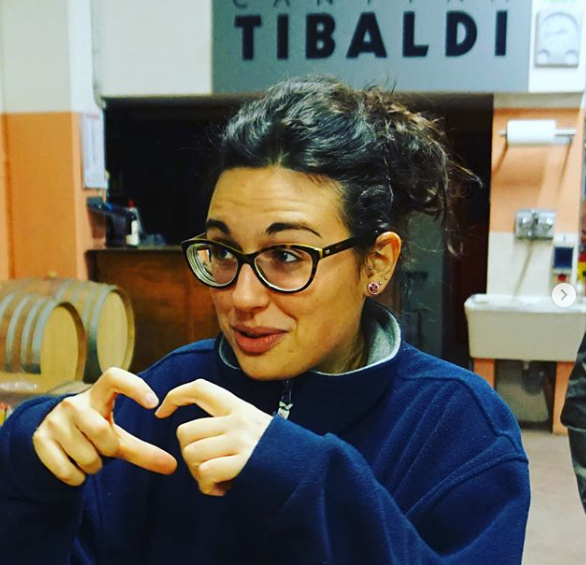 The inspiring Daniela Tibaldi of Cantina Tibaldi. Together with her sister Monica, she crafts wines with impressive precision and clarity from top vineyards in Roero, including the mineral Favorita and the more fleshy Arneis.