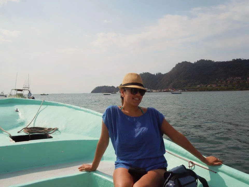 The day I saw a billion bagillion dolphins all around us. Best experience in Costa Rica ever. (bad placement of my camera case, i know)