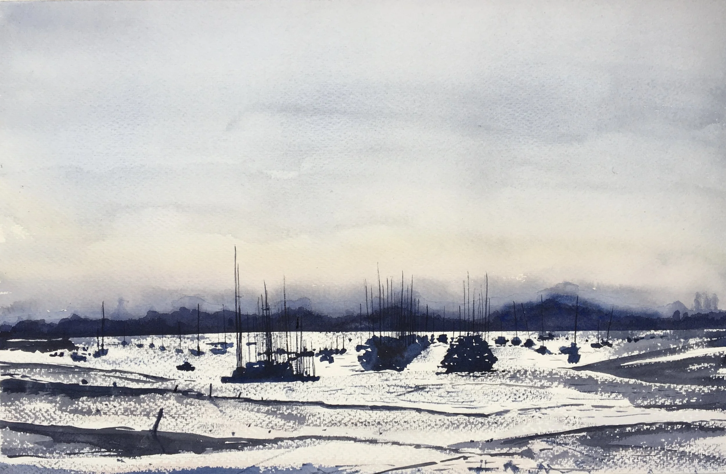 Mud Flats at Low Water