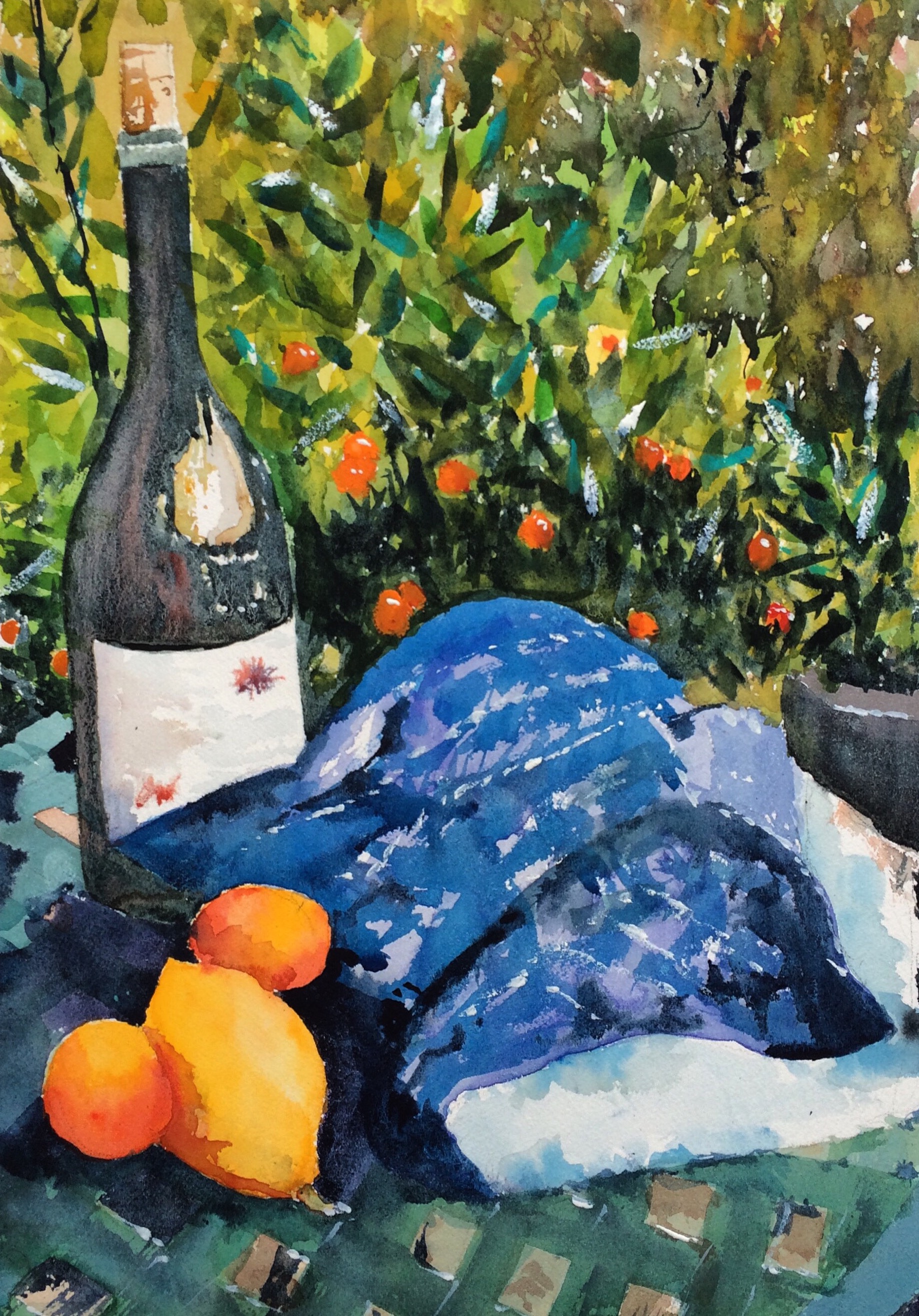 Still life with citrus