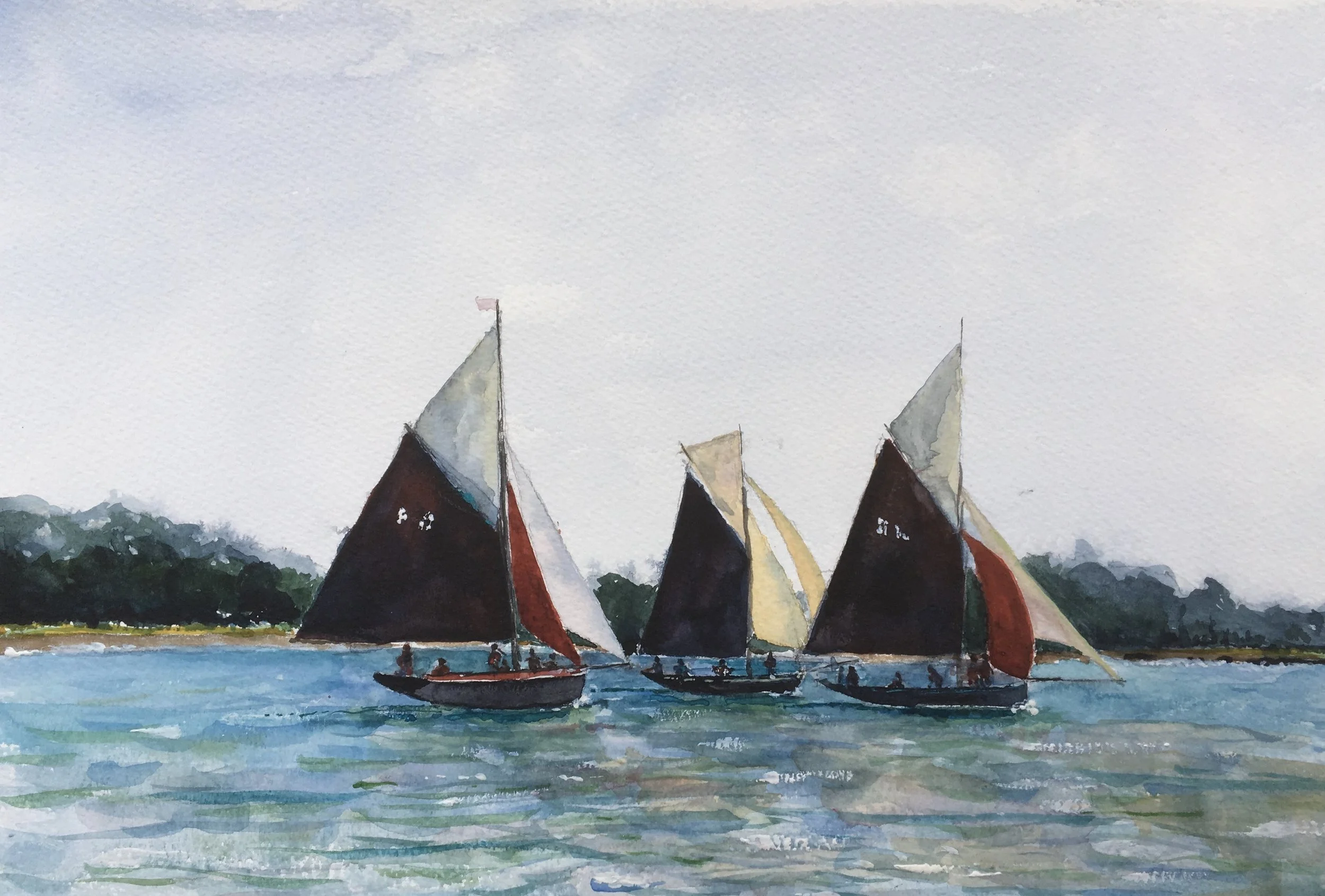 Smack Racing on the River Orwell