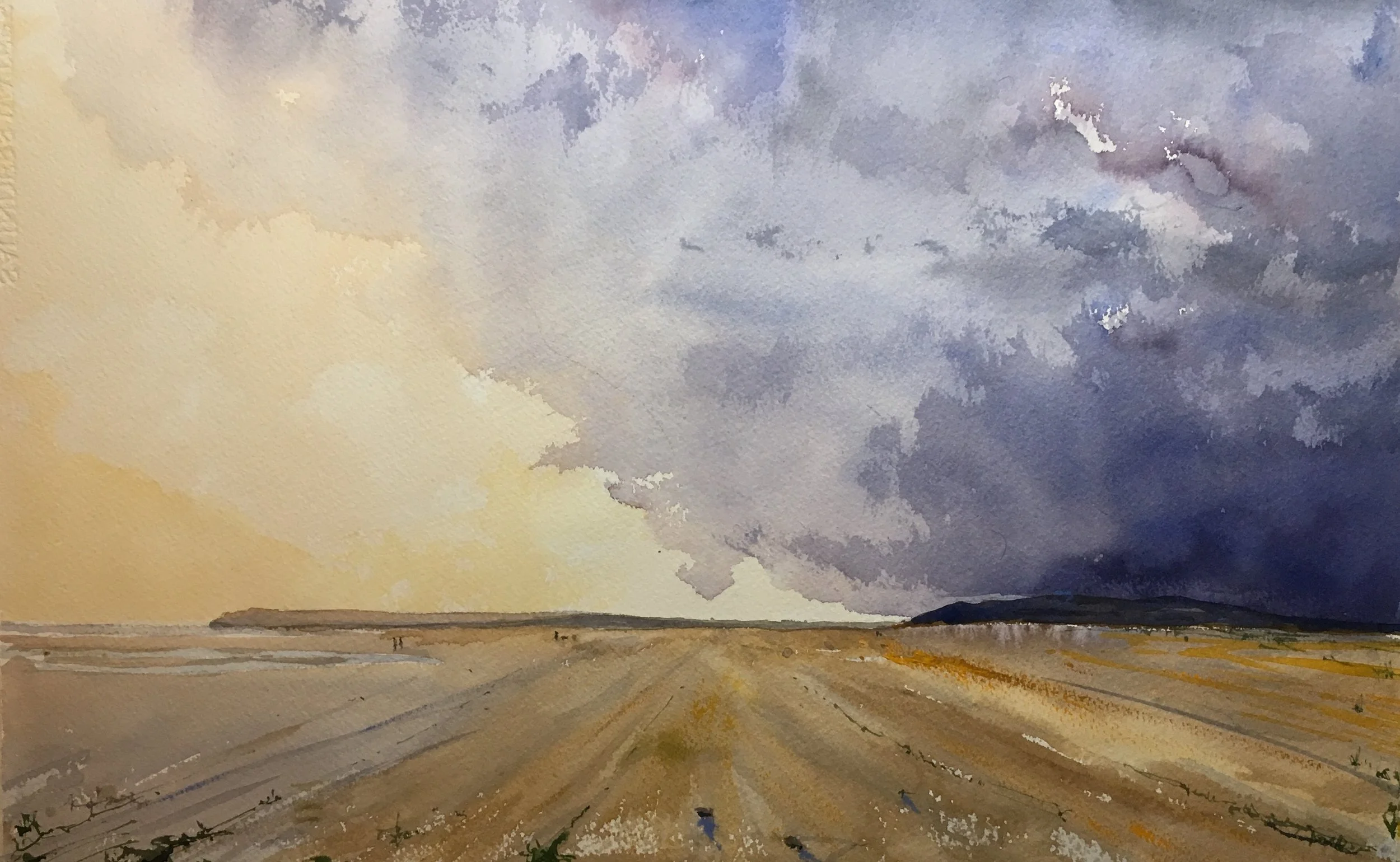 Camber Sands October Storm