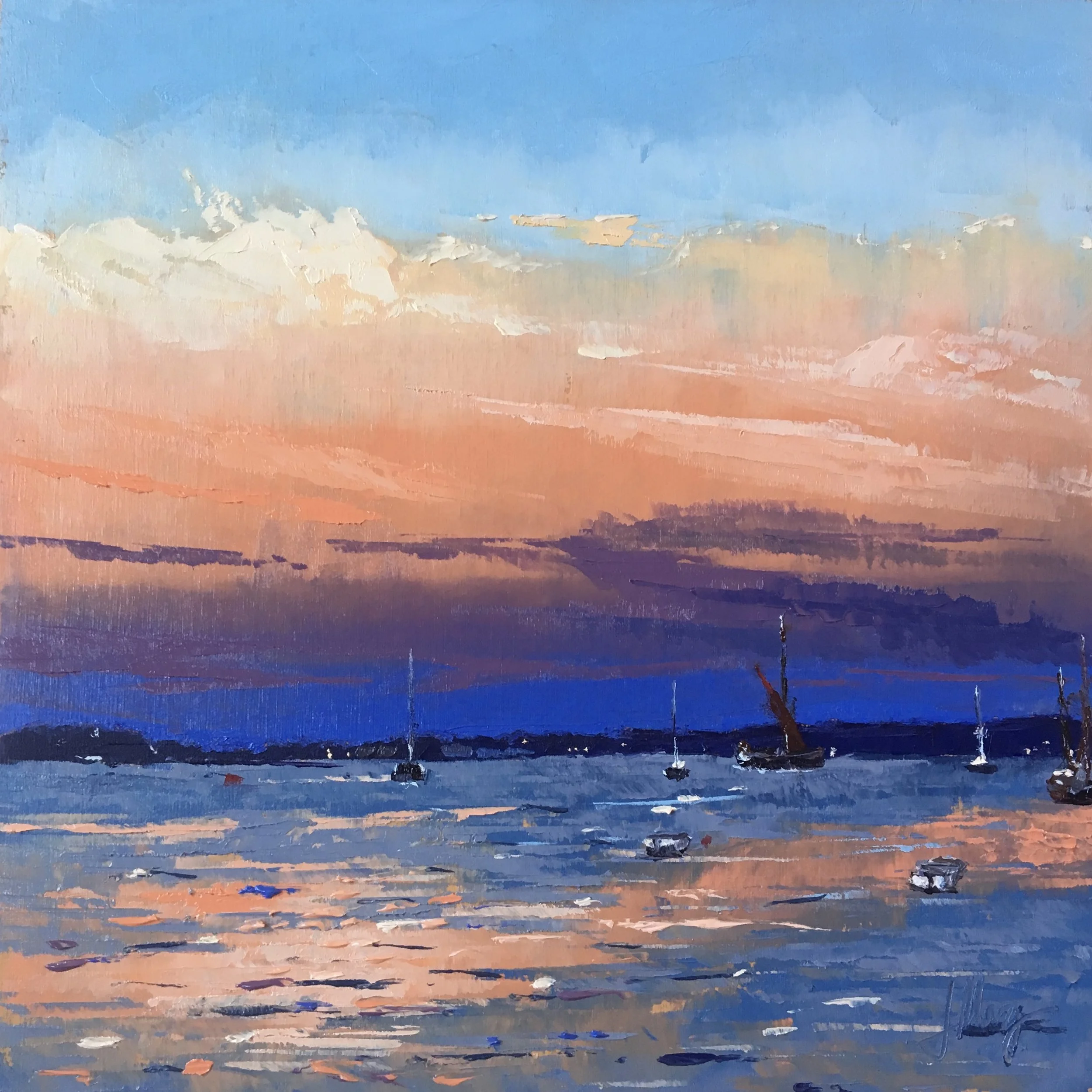 Dusk rising in the East