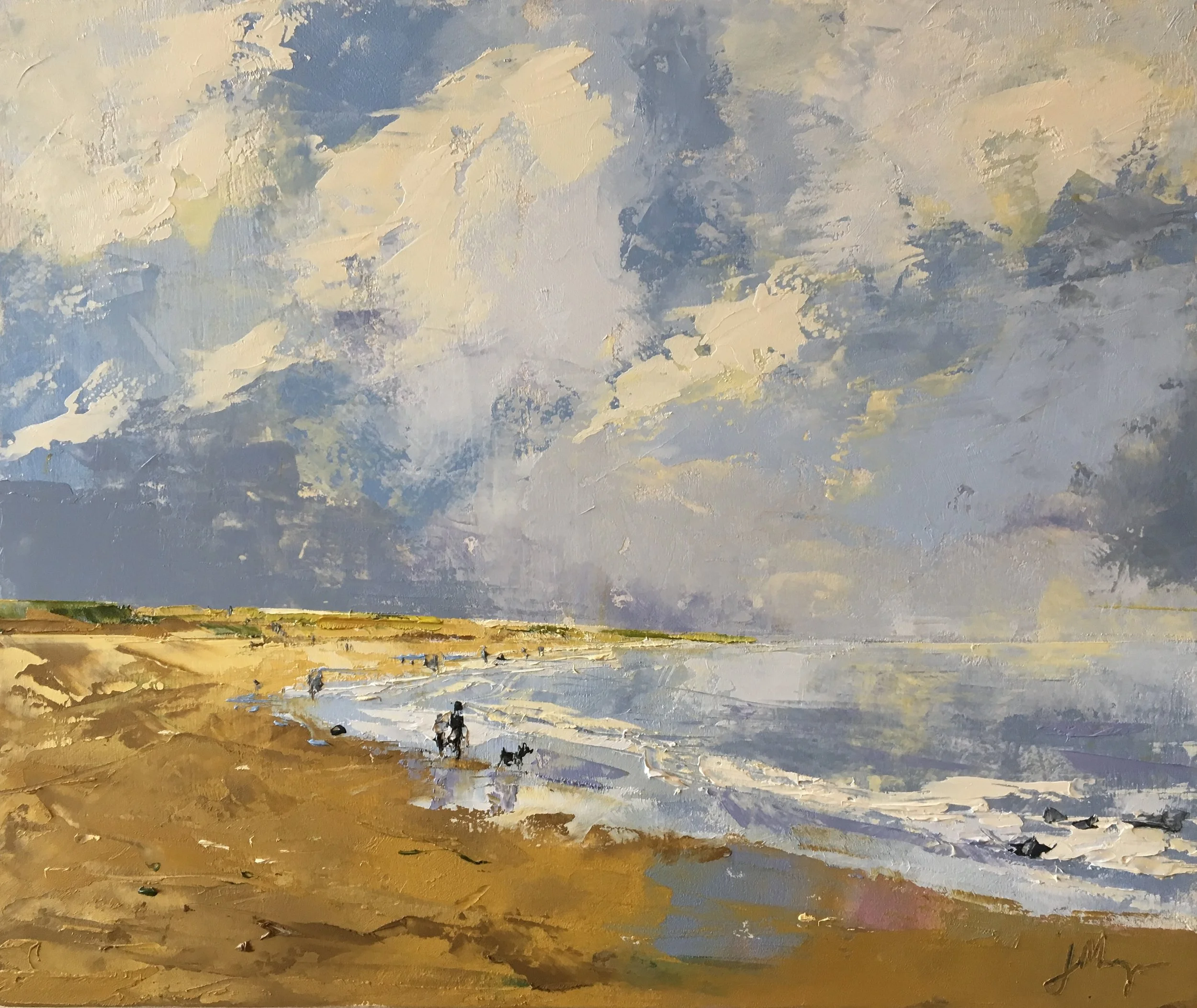 St Combs beach "haar"