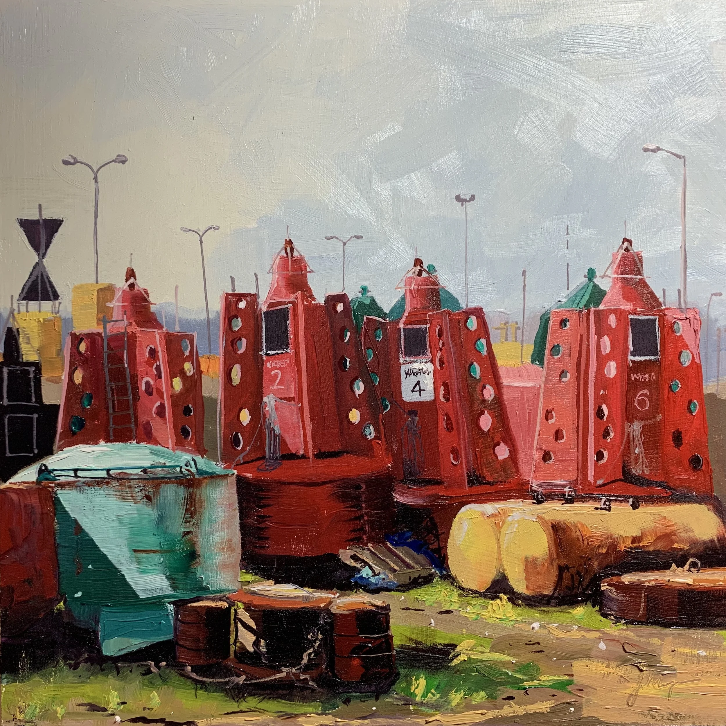 Trinity House Bouys at Harwich