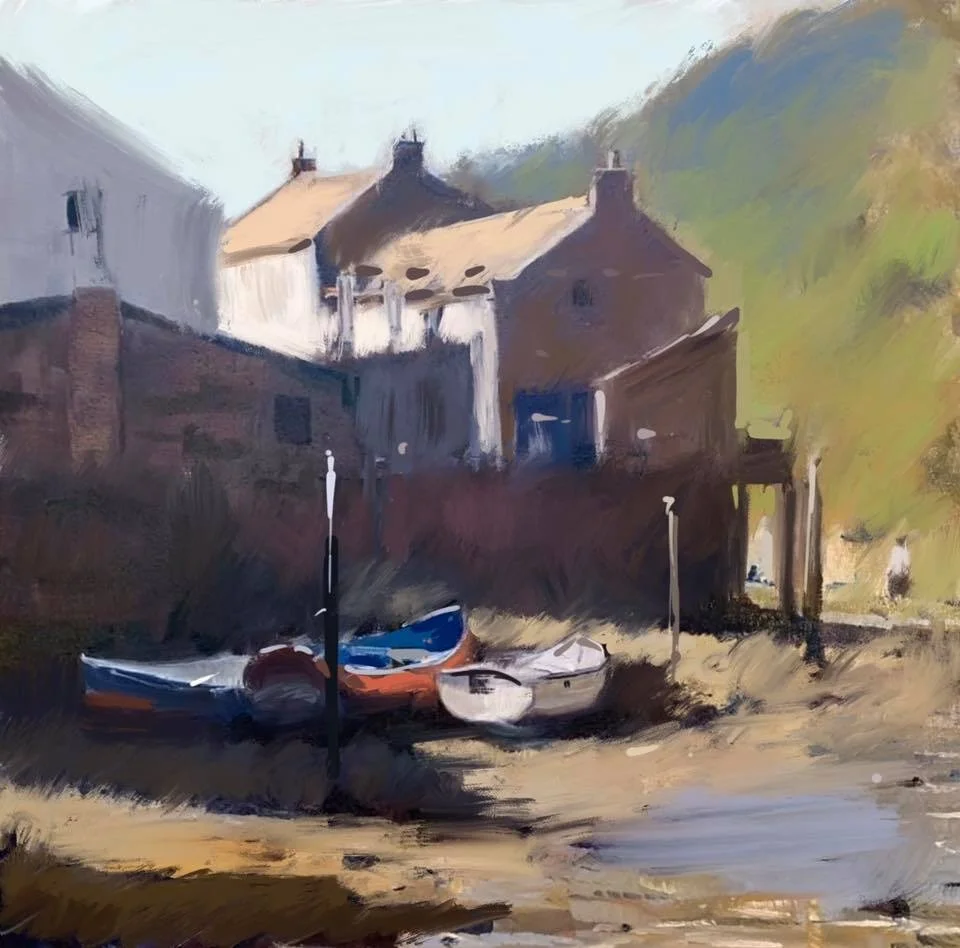 Lesson 1: Using the Rule of Thirds and Focal Points to help compose a compelling painting