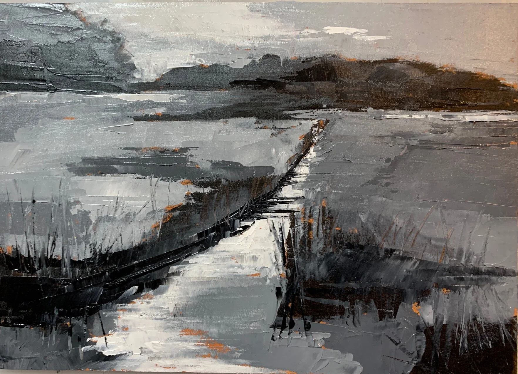 Lesson 3 : Understanding Tonal Scale, Notan Structure and Tonal Value paining studies  