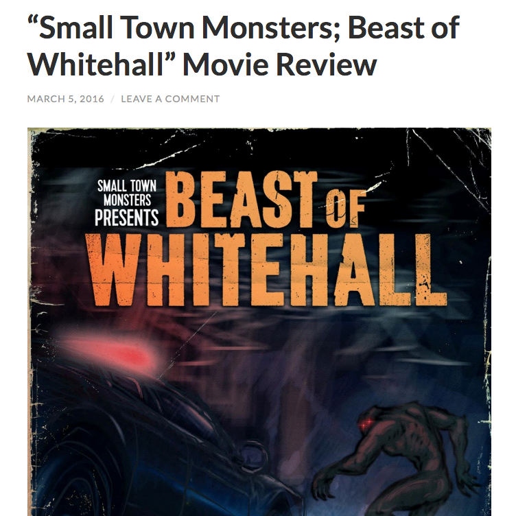 Review: Search the Woods (3/5/16) In this review on the documentary Beast of Whitehall, the following is said about Brandon’s score: “The music matches the movie seemingly scene to scene. There’s an eeriness in much of the score that somehow avoids ‘creepy’. It’s not a ‘monster’ movie in the way most of us have become familiar. It’s a story. It’s a part of a town that is more interesting than anything Hollywood could dream up. The music reflects that. I would imagine that’s a hard, very thin line, to walk but Brandon Dalo did it very well.”