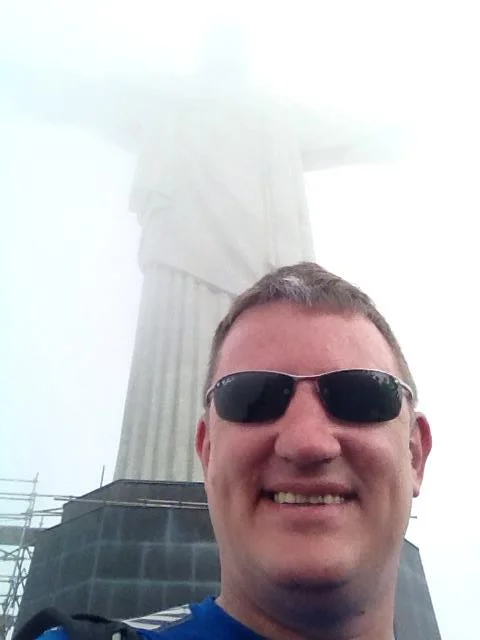unfortunatly, due to cloud, 'Bob the Redeemer' has a shite view of Dave Mills.