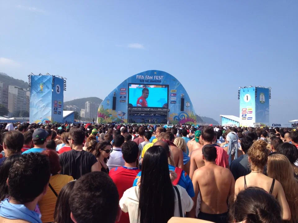 Copacobana Beach World Cup Fan Fest