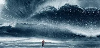 actual pic of me and the wave!