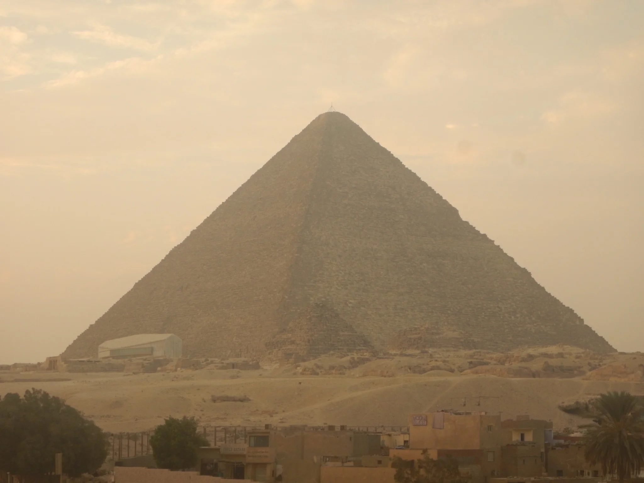 The Great Pyramid.