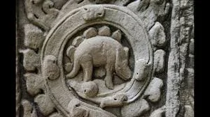 The Dinosaur at Angkor Wat?