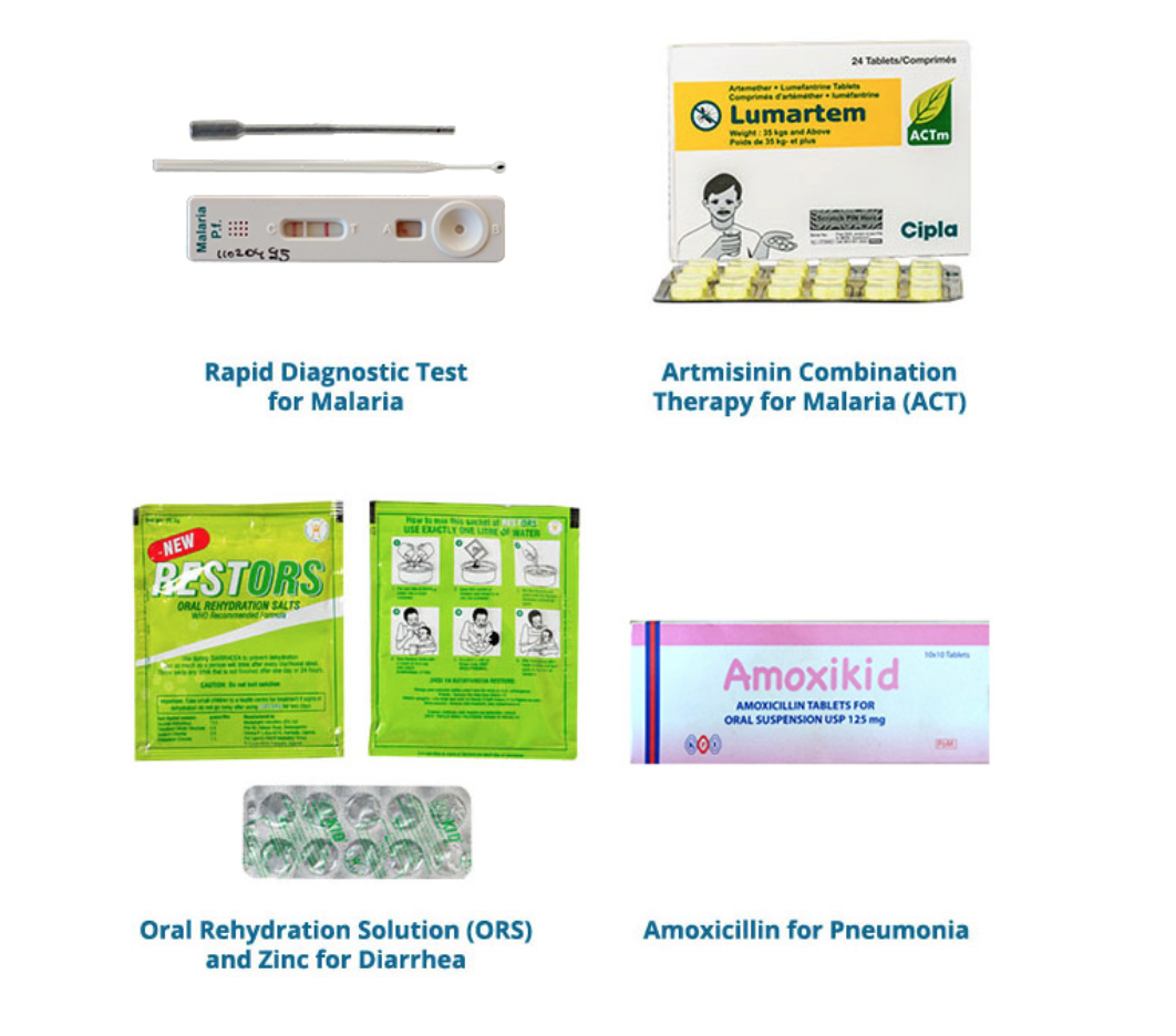 Examples of products provided by Life Goods to protect people against the three main causes of death (Source: Life Goods Website ).
