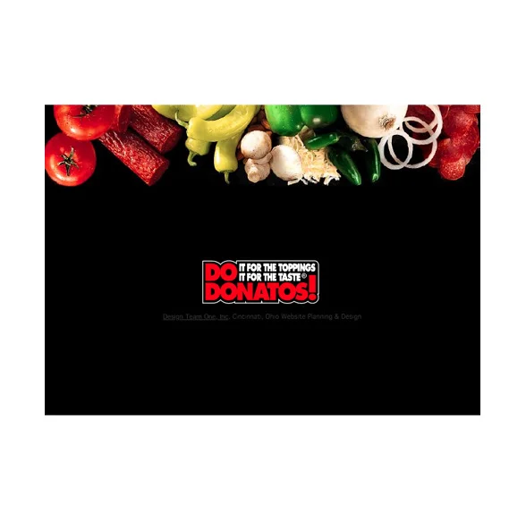 Donatos Pizza Website