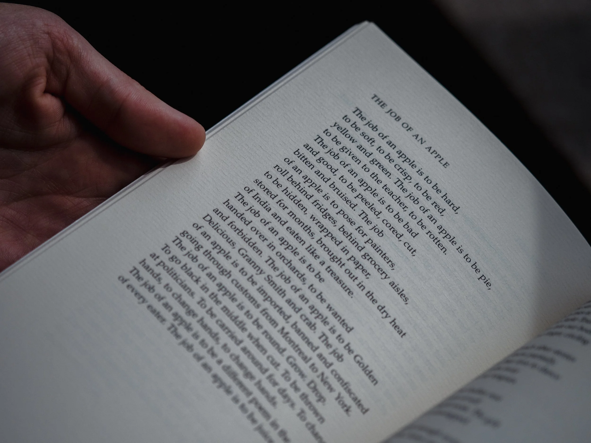 The Job of An Apple appears in the Grade 11 textbook, “Viewpoints 11” and is used frequently in workshops.