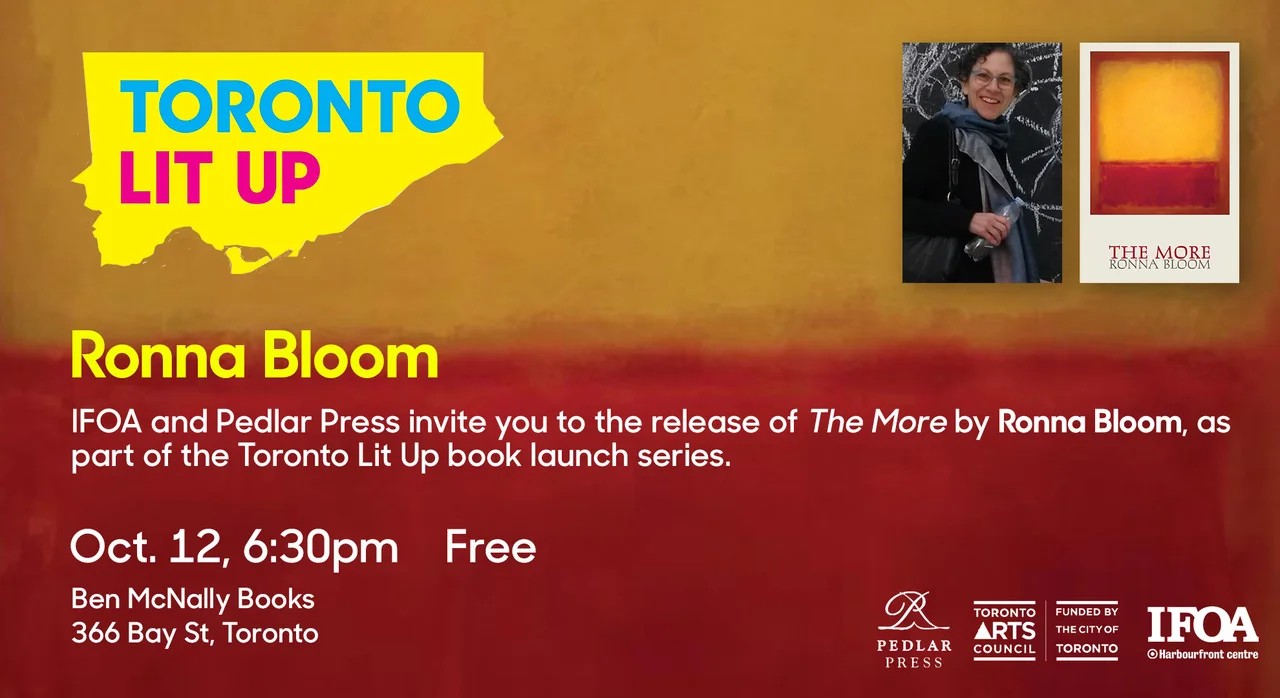 Book Launch: 'The More'