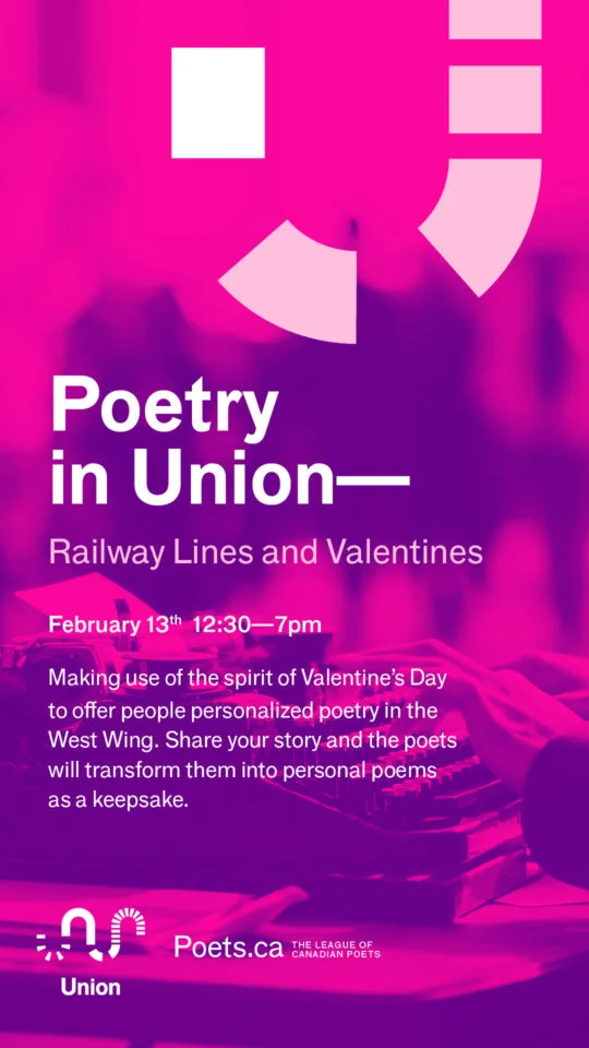 Poetry in Union: Railway Lines and Valentines