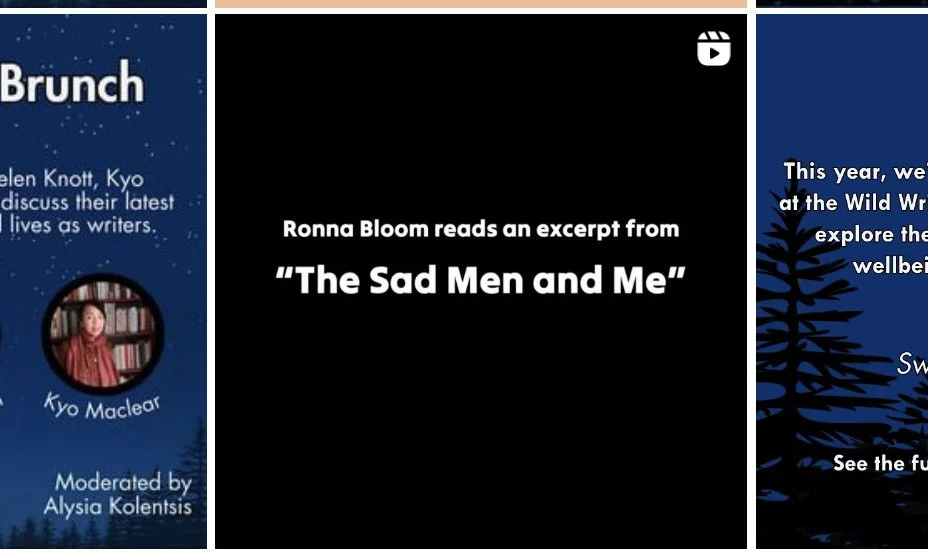 The Sad Men and Me, prose in The New Quarterly, 2023