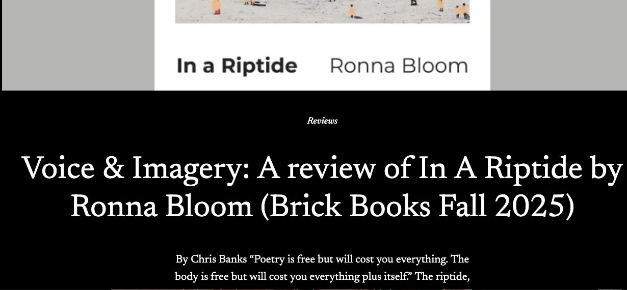 In a Riptide reviewed on The Woodlot