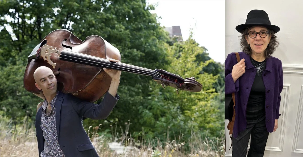 Michael Herring and Ronna Bloom at the Tranzac