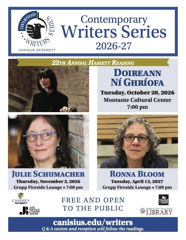 Contemporary Writers Series at Canisius University, Buffalo, NY