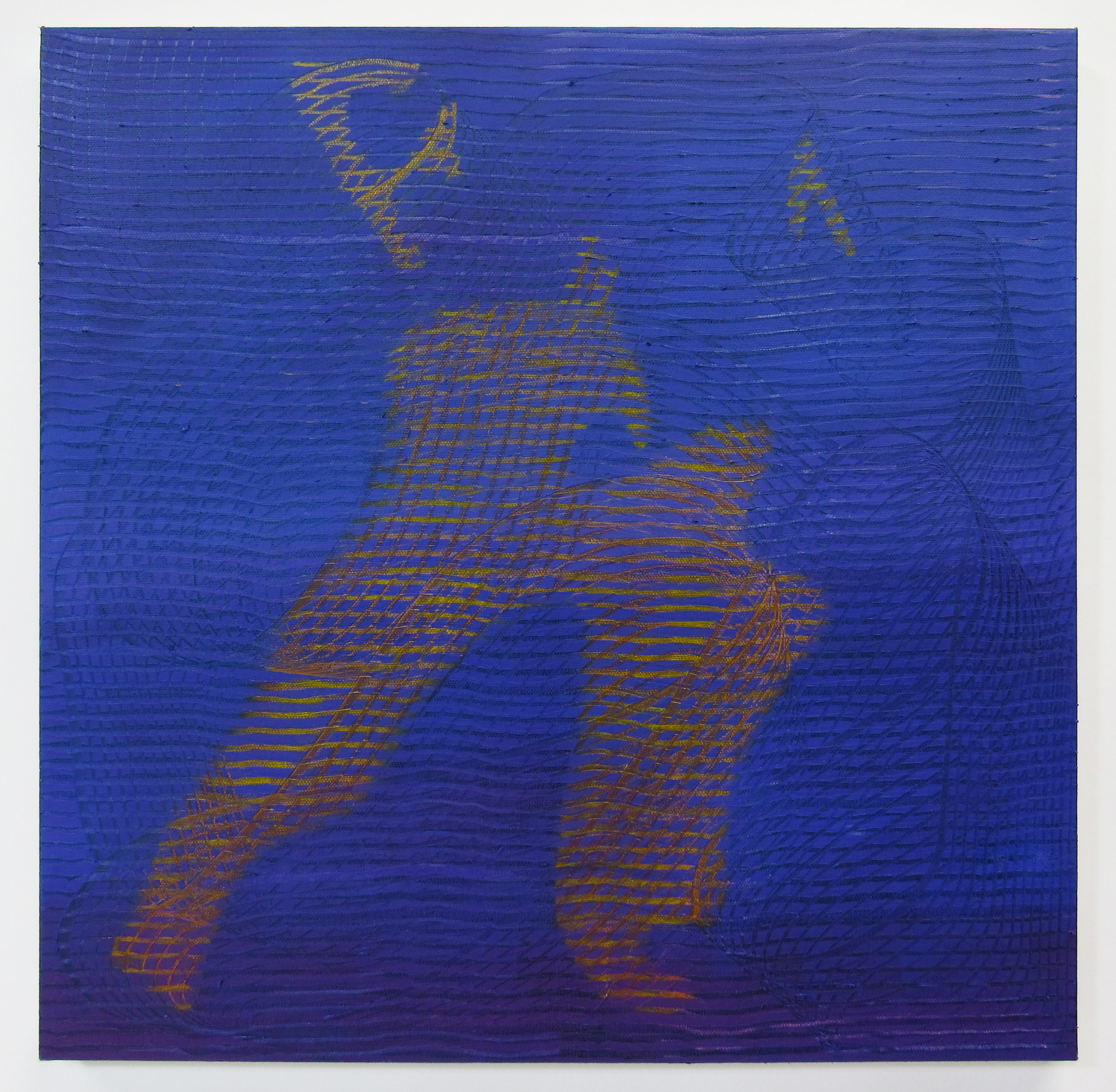   Emerge   18x18” oil on canvas, 2017 