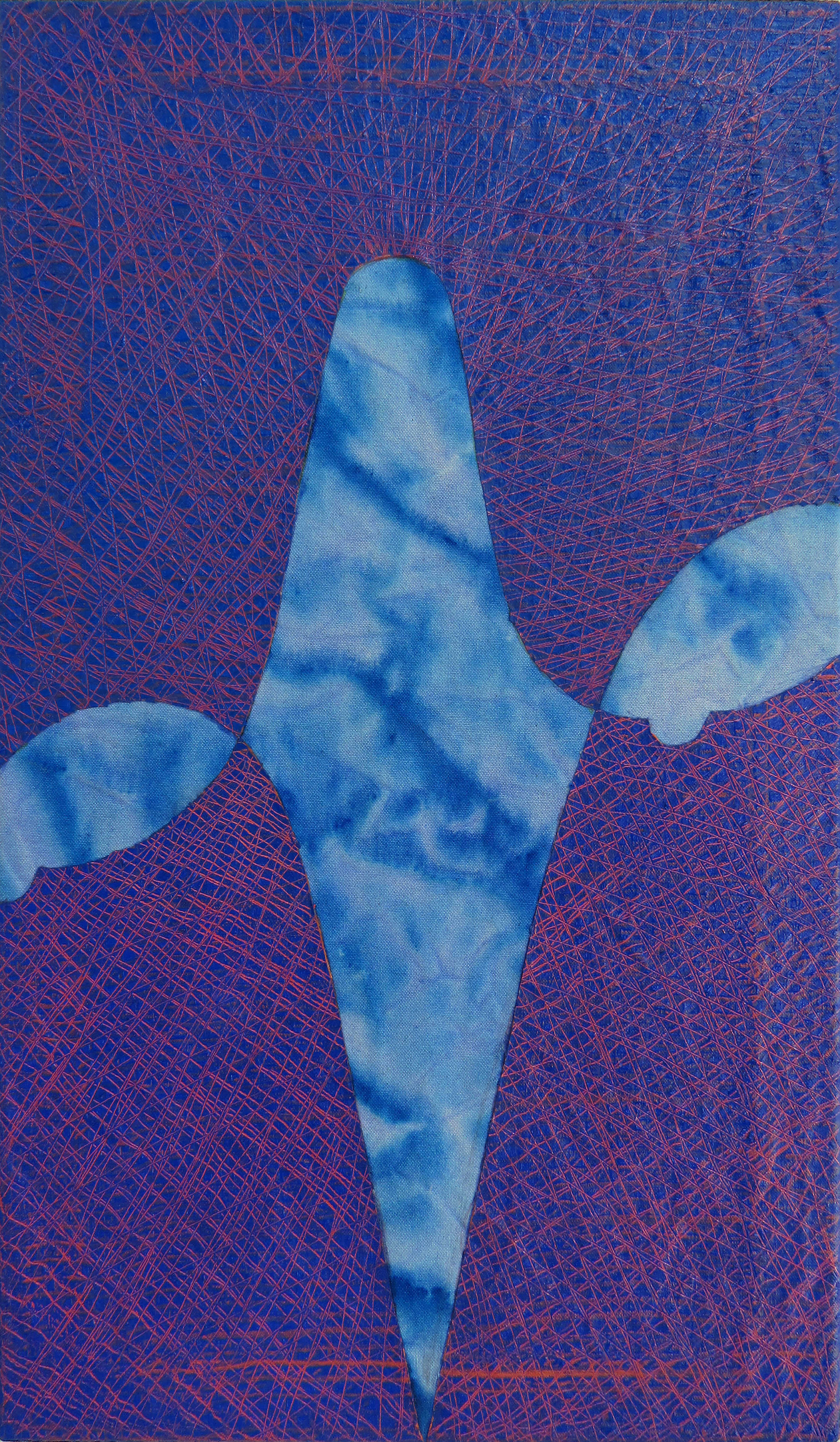   Sag   24x14”, acrylic and oil on canvas, 2018 