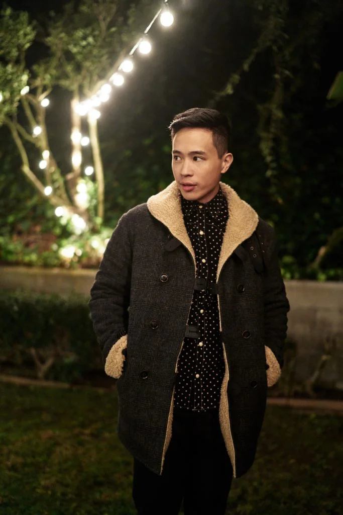 US Repo Mackinaw Coat ($720), Poker Dots Western Corduroy Shirt ($188), Left Field Miner Pants ($185)