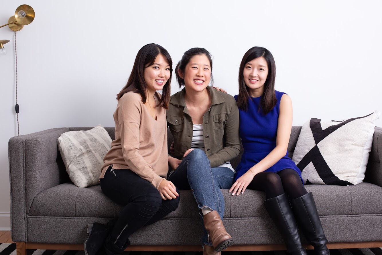 From left to right: Kelly Moon, Jennifer Duann Fultz, and Alice Tang