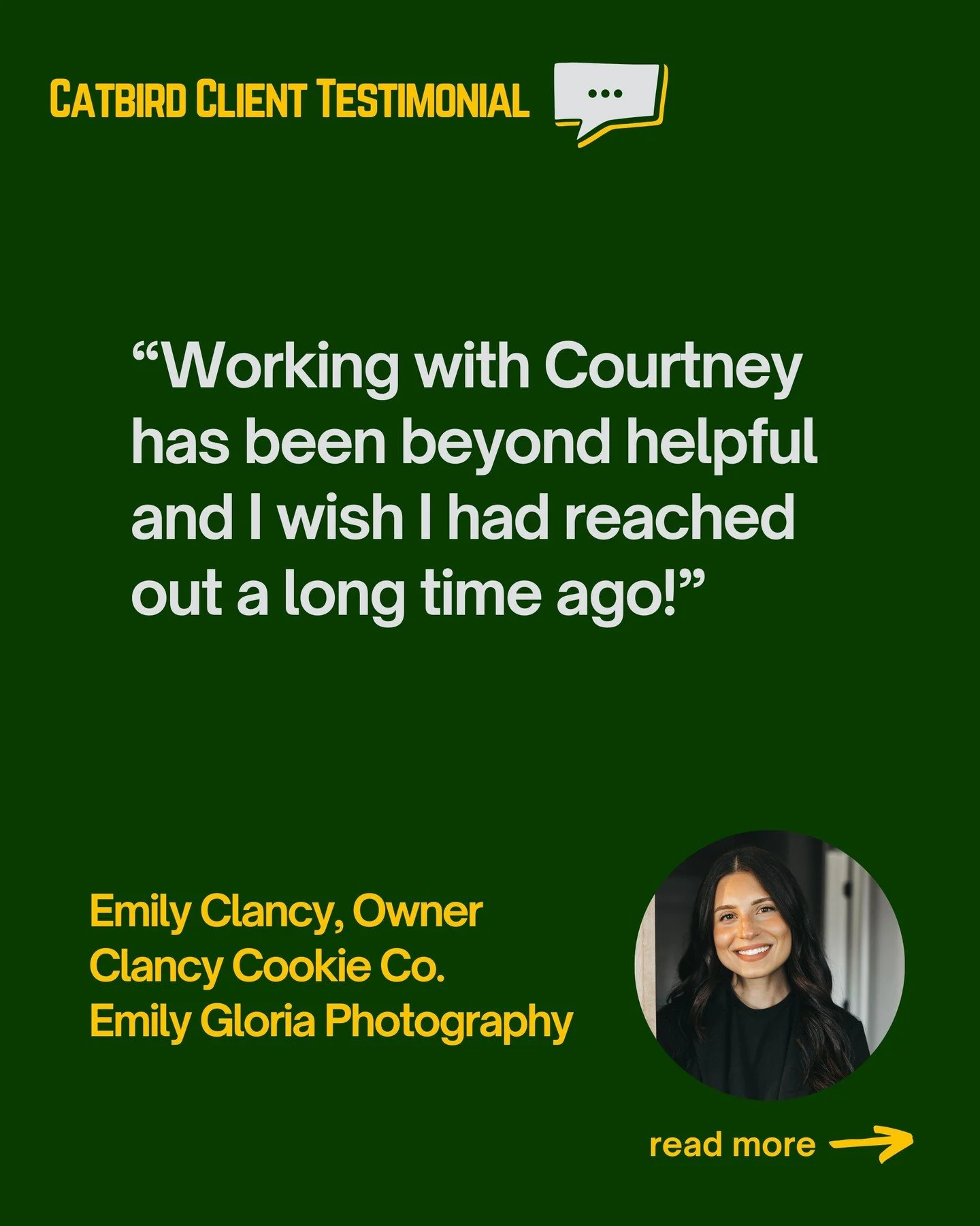 I met Emily Clancy at the @avacollectivebflo Business Resilience panel event last fall, where she was both photographing the event and had a beautiful setup to shoot attendee head shots (such a cool event perk!)

So I was excited when she scheduled a