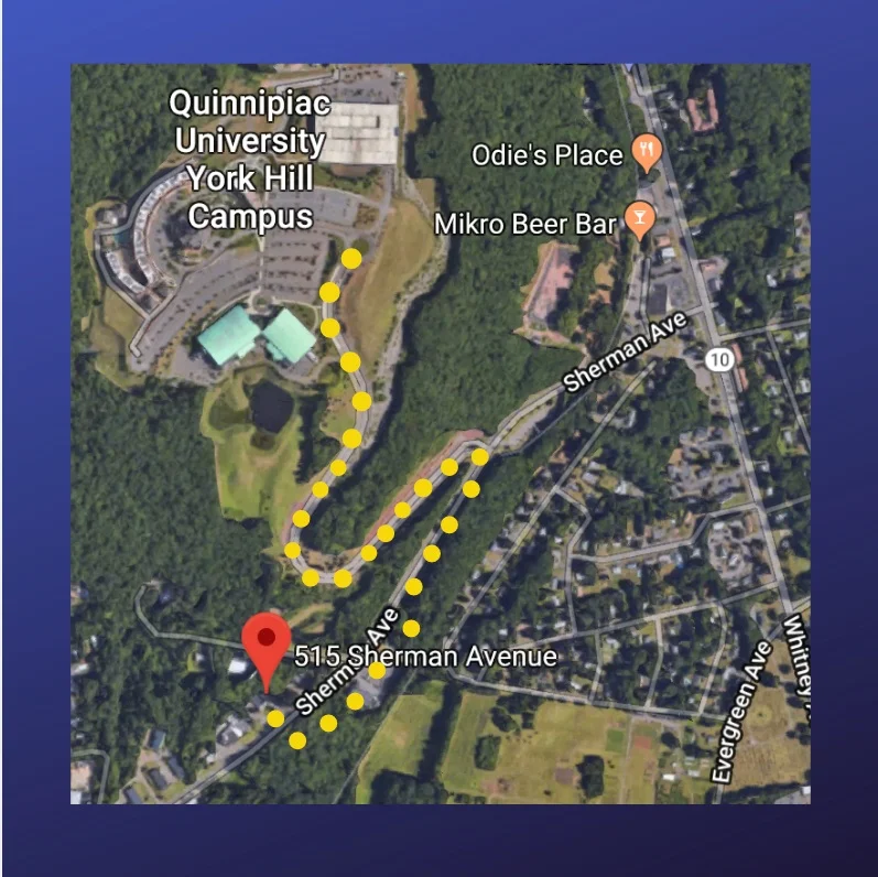 Location of Theater Arts Center on Sherman Ave