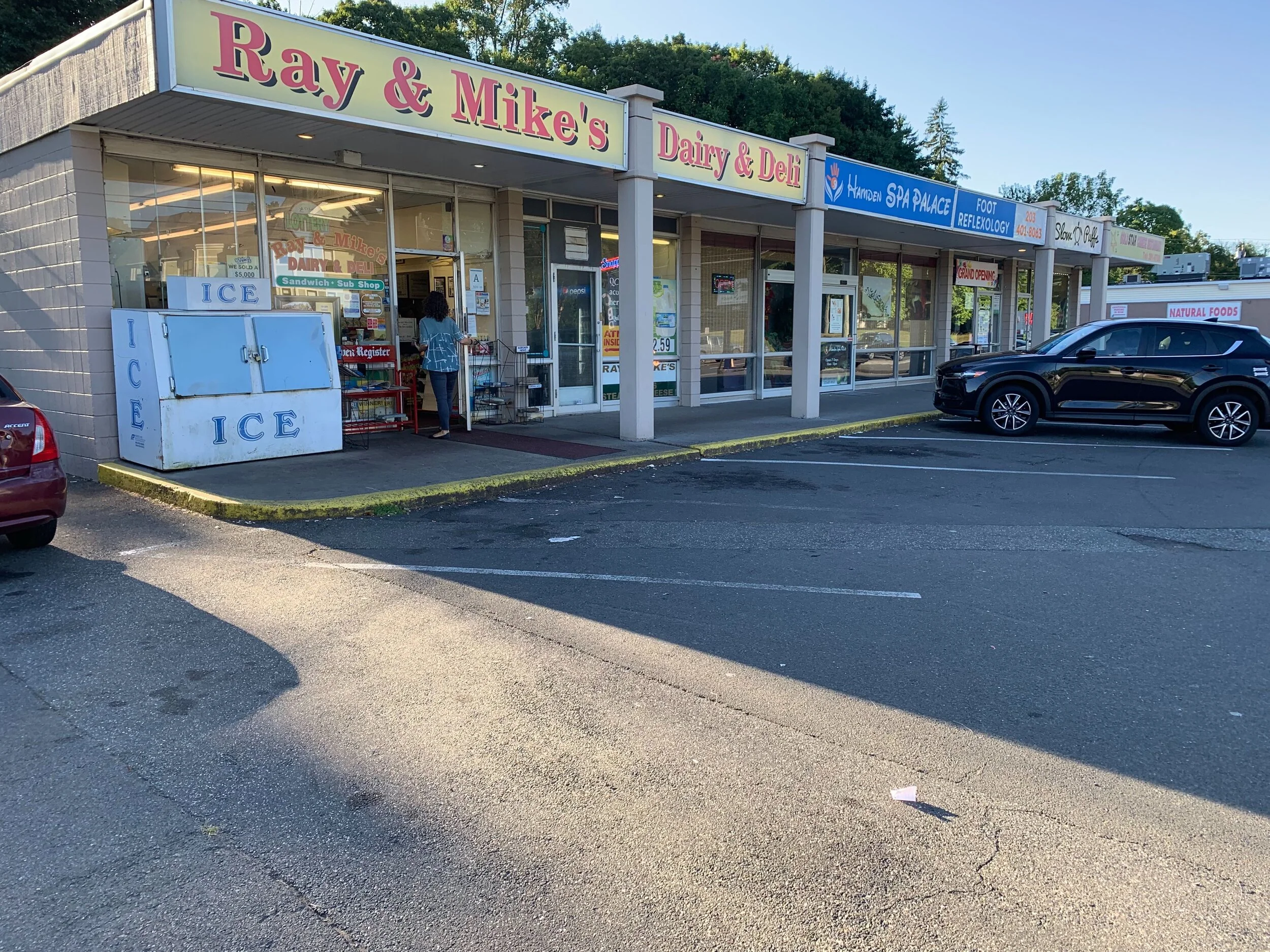 George is scheduled to be sentenced on Tuesday. The 53-year-old deli owner pleaded guilty to tax evasion in May.
