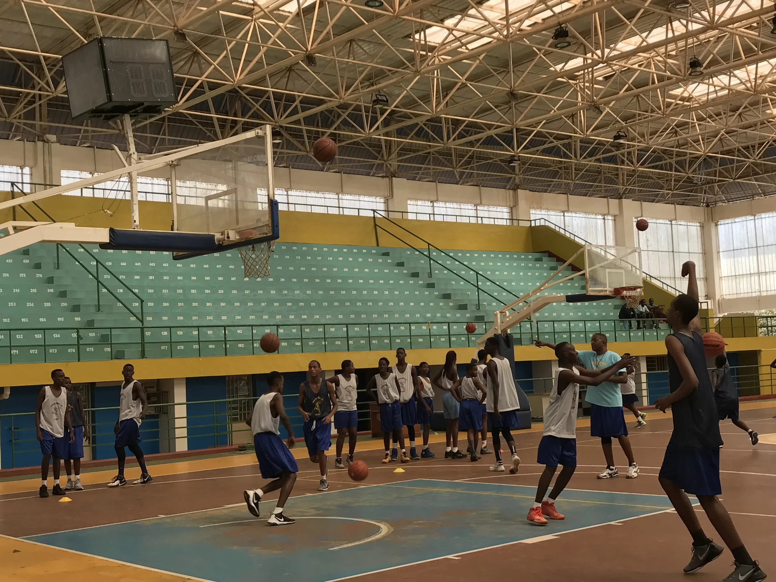 Rwandan Camp Drills