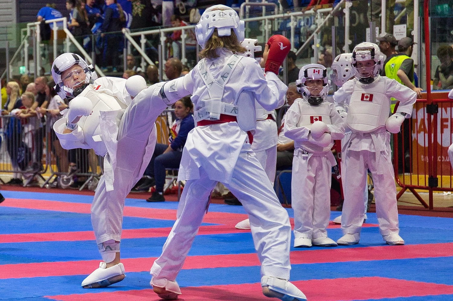 Saturday tournament training at Tsawwassen Martial Arts